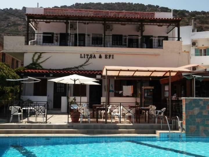 Litsa Efi Aparthotel Stalida Exterior photo